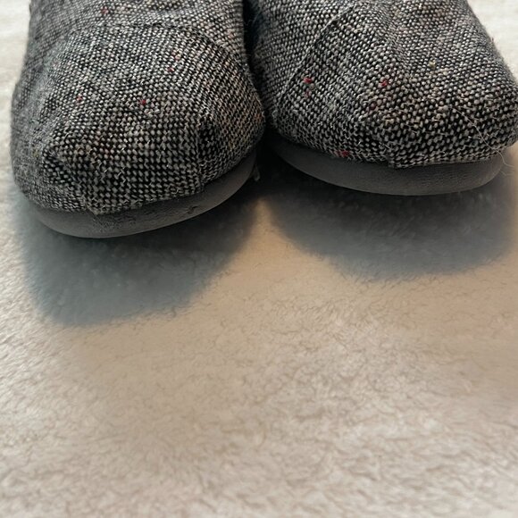 Womens Brownish Gray Tweed Toms size 7.5W - Picture 7 of 12
